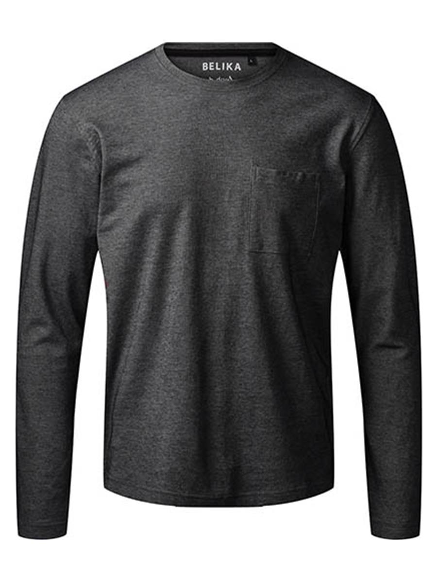 Belika Regular Langærmet t-shirt